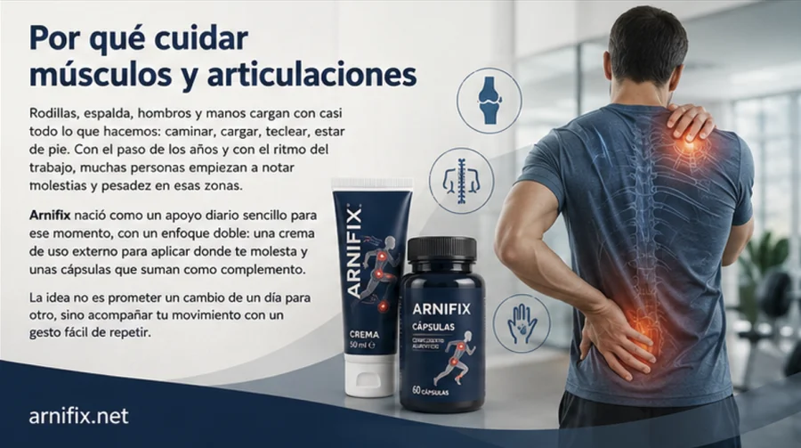 Arnifix — cuidado de músculos y articulaciones en México