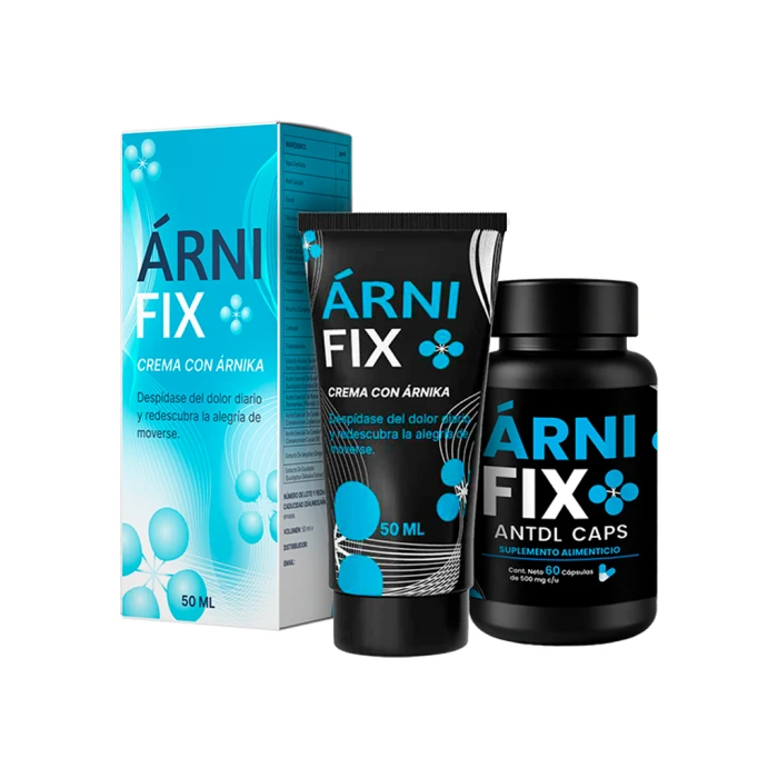 Arnifix — crema con árnica 50 ml y cápsulas, comprar en México